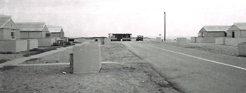 9. Tuy Hoa Air Base: Hooches. Photo by Curtis Leanna. 1968-1969. 