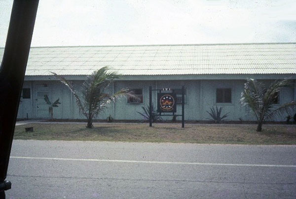 1. Tuy Hoa Air Base: 31st SPS HQ. Photo by Sgt deWhite. 1969-1970.