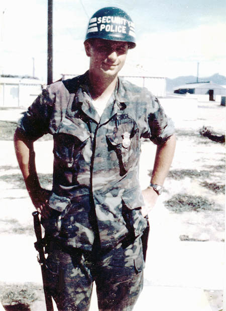 2. Tuy Hoa Air Base: Sgt deWhite. Photo by Sgt deWhite. 1969-1970.