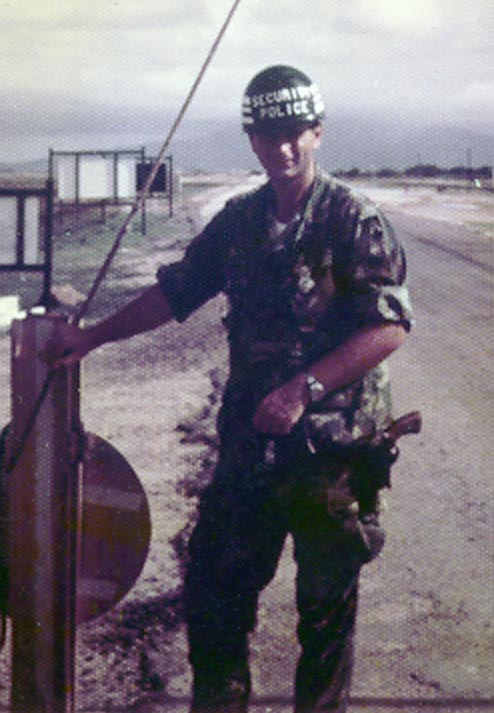 3. Tuy Hoa Air Base: Sgt deWhite. Photo by Sgt deWhite. 1969-1970.