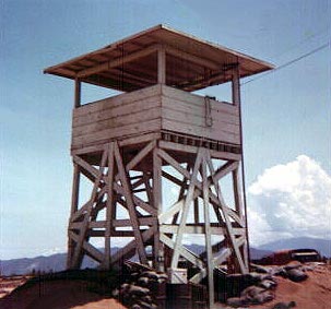 6. Tuy Hoa AB, Perimeter Tower, Osacr-11. Photo by: Don Graham, LM 7, TUY, 31st SPS, 1968-1969.