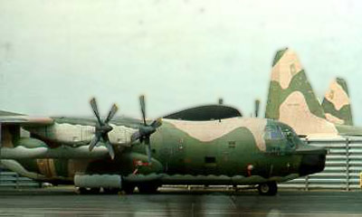 11) An HC-130P 