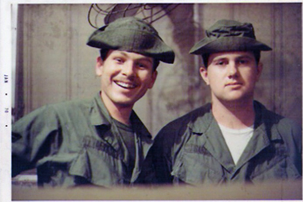 6. Tuy Hoa Air Base: Paul Babcock and Ken deRussy. 1969-1970.