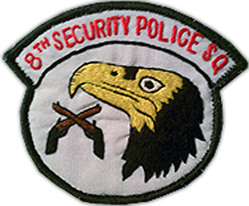 8th Security Police Squadron patch