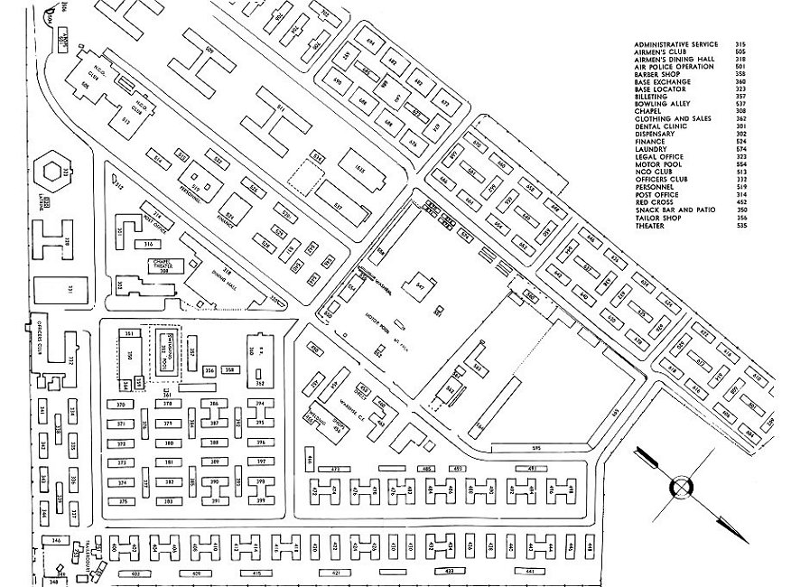 Ubon RTAFB Map