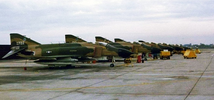 11. F-4D’s, Loran Equipped, Bravo Sector, Echo 45.