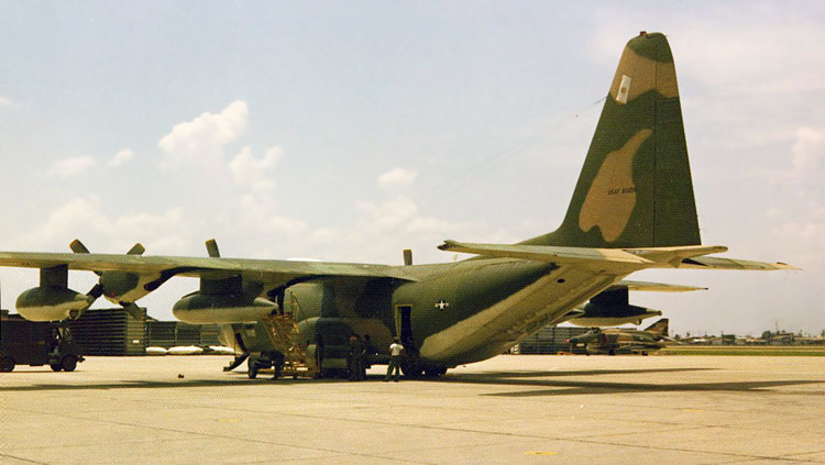 13. C-130 Hercules Spectre Gunship, Home Base NKP.