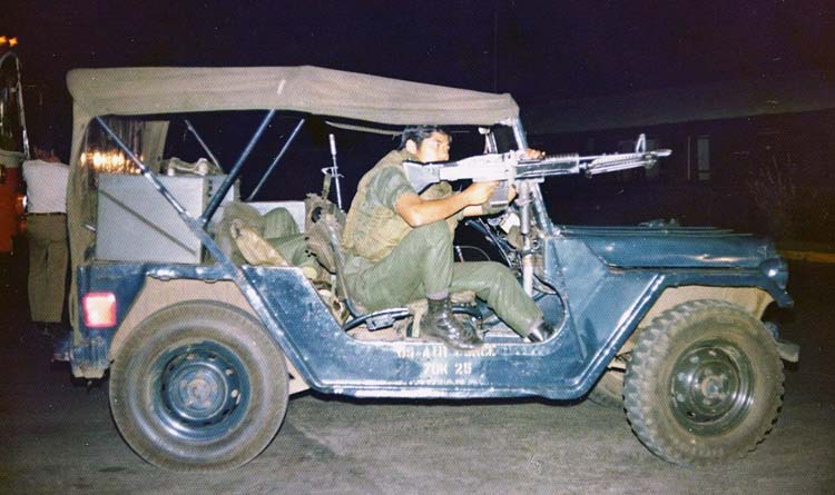 15. M-151 Jeep equipped with M-60 Machinegun, Sierra 41.