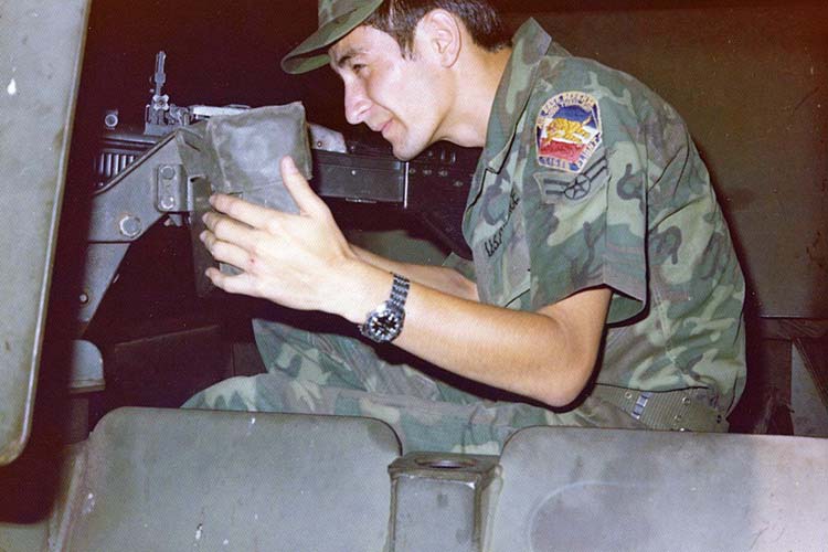 22. M-60 Mount on M-706 APC Quebec 40, QRT-Bravo Sector.