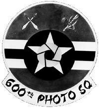 USAF Patch: 600th Photo Squadron, Vietnam. 1966.
