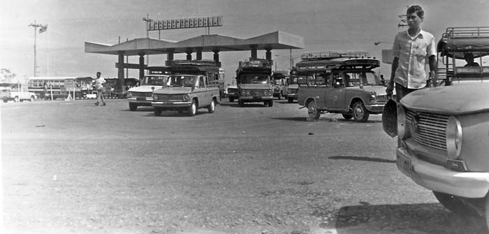 6. U-Tapao RTAFB, Main Gate. Photographer: Dennis Allyn. 1969.