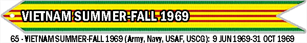 Vietnam Summer-Fall 1969