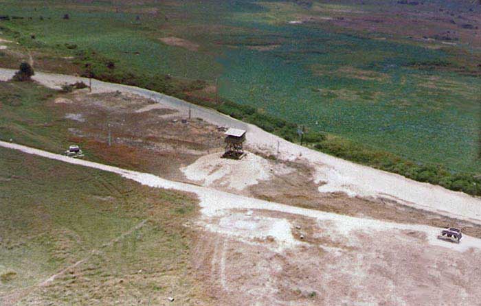 3. Vũng Tàu RTAFB, 621st TCS, Towers and Bunkers. Photo by: Charles Harris.