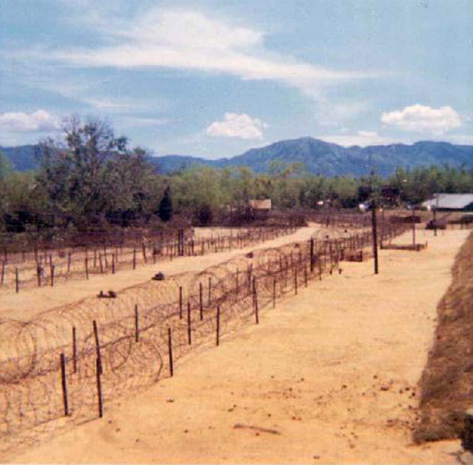 Phu Cat AB, 1st Tiger ROK Division perimeter, 1970-1971. Photo by: Sgt Leon T. Meek, 12th Security Police Squadron, Phu Cat Air Base Vietnam.
