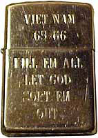 Vietnam Zippo Lighters