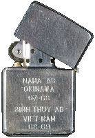 Vietnam Zippo Lighters