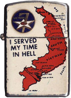 Vietnam Zippo Lighters