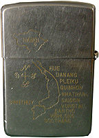 VSPA Zippo Lighters We Carried in Vietnam and Thailand