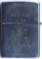 VSPA Zippo Lighters We Carried in Vietnam and Thailand