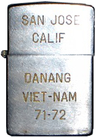 VSPA Zippo Lighters We Carried in Vietnam and Thailand