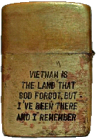 VSPA Zippo Lighters We Carried in Vietnam and Thailand