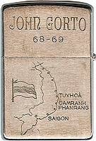 VSPA Zippo Lighters We Carried in Vietnam and Thailand