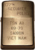 VSPA Zippo Lighters We Carried in Vietnam and Thailand